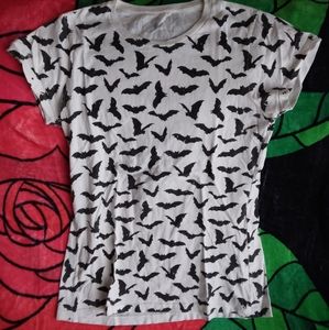 Spirit Halloween women's bat tshirt